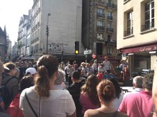 On Sunday, 21 June 2015, Fête de la Musique took place all over France! This all day festival was created to celebrate music and it's glory - people are permitted to perform their music anywhere at anytime on this day! My friends and I decided to walk to the Latin Quarter (tourist area with really great food) on this day and we encountered a lot of interesting musicians. This particular band was one of the most memorable - I have footage to post soon!