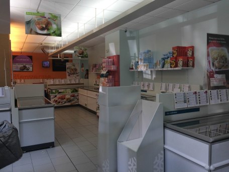 So France has this frozen foods store called Picard and this is the interior. It's literally all freezers. I've tried their microwave food and it's actually pretty good and inexpensive! I'm so impressed!